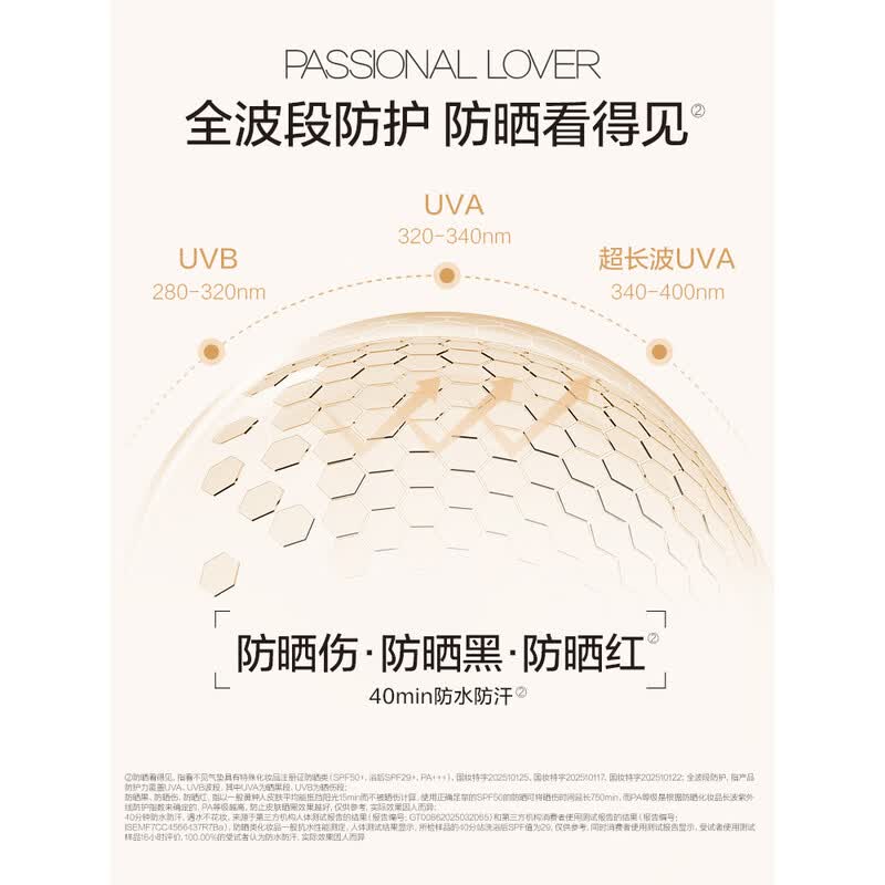 恋火(PASSIONAL LOVER)绒绒防晒气垫霜 12g 02自然色(赠12g替换芯1个)高清大图