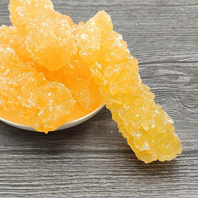 500g装(1斤) 临夏黄冰糖手工老冰糖散装水晶黄糖兰州三泡台罐罐茶八宝