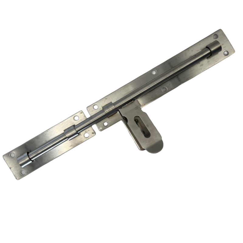 梦涵杰加长挂锁门栓加厚明装门窗防盗加粗重型门闩不锈钢插销高清大图