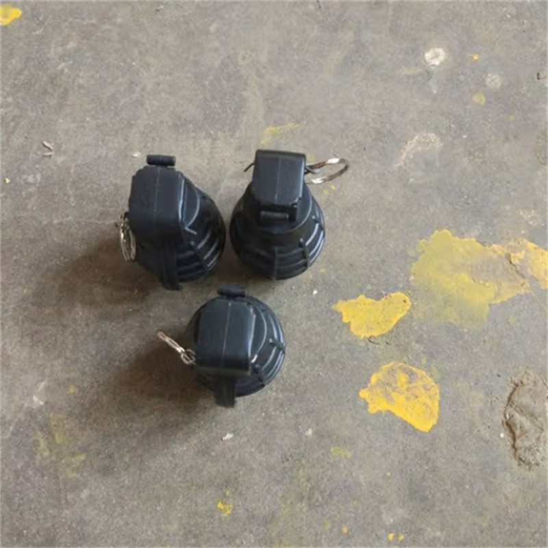 82-2式模拟雷教练弹 82式橡胶雷模拟器材桔色声光教练弹 橡胶82-2一代黑色100克一个高清大图