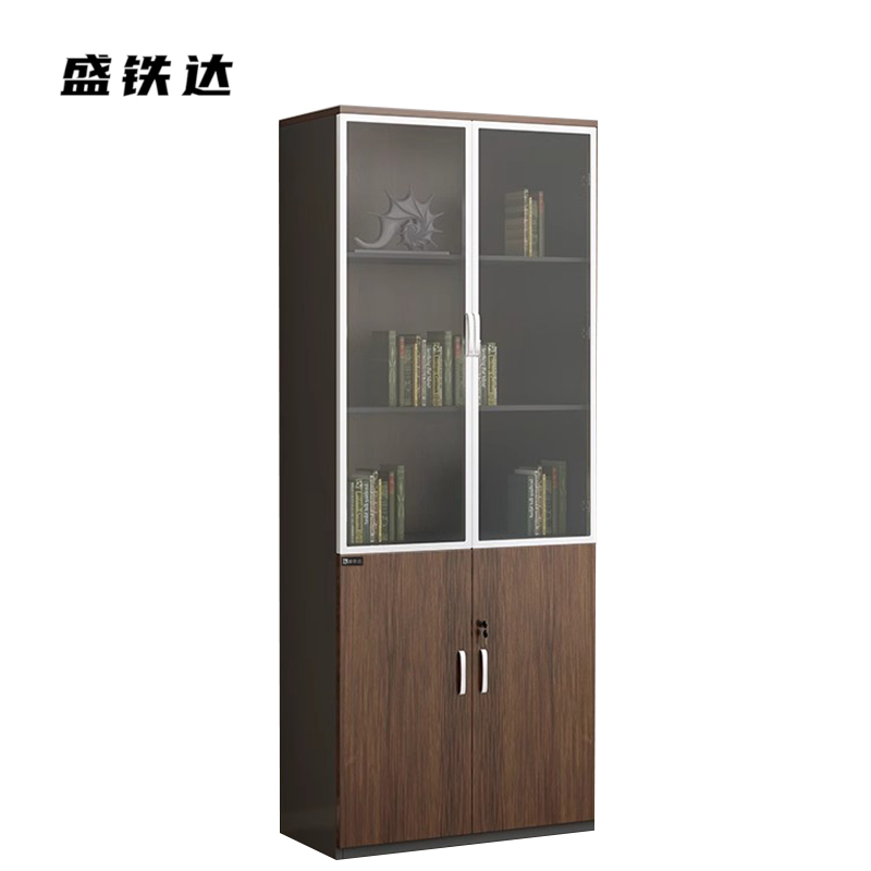 盛铁达 铝框文件柜800*400*2000mm STD-XXAW10 个高清大图