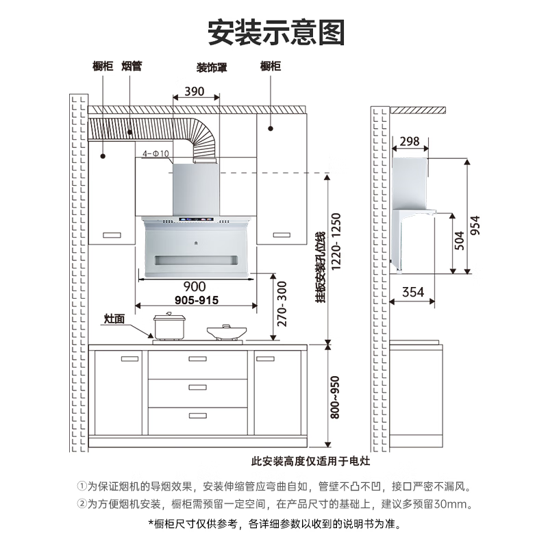 容声[超薄奶油风]白色油烟机燃气灶套装抽油烟机顶侧双吸吸油烟机变频大吸力K2378Z [单烟机]24立方超