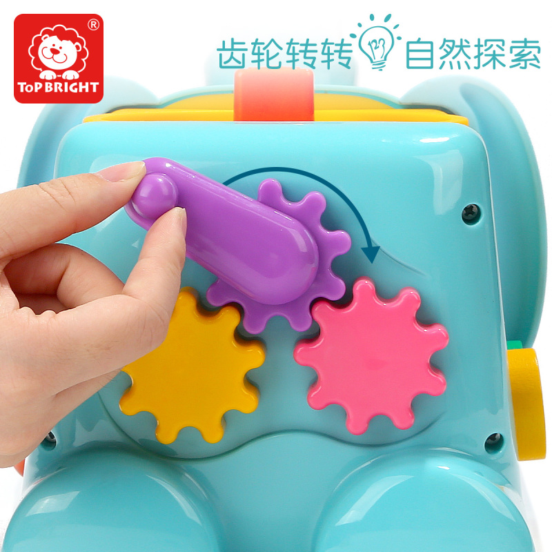 特宝儿(topbright) 大象马戏团铁线绕珠 串珠绕珠儿童益智玩具 婴幼儿宝宝男孩女孩120384