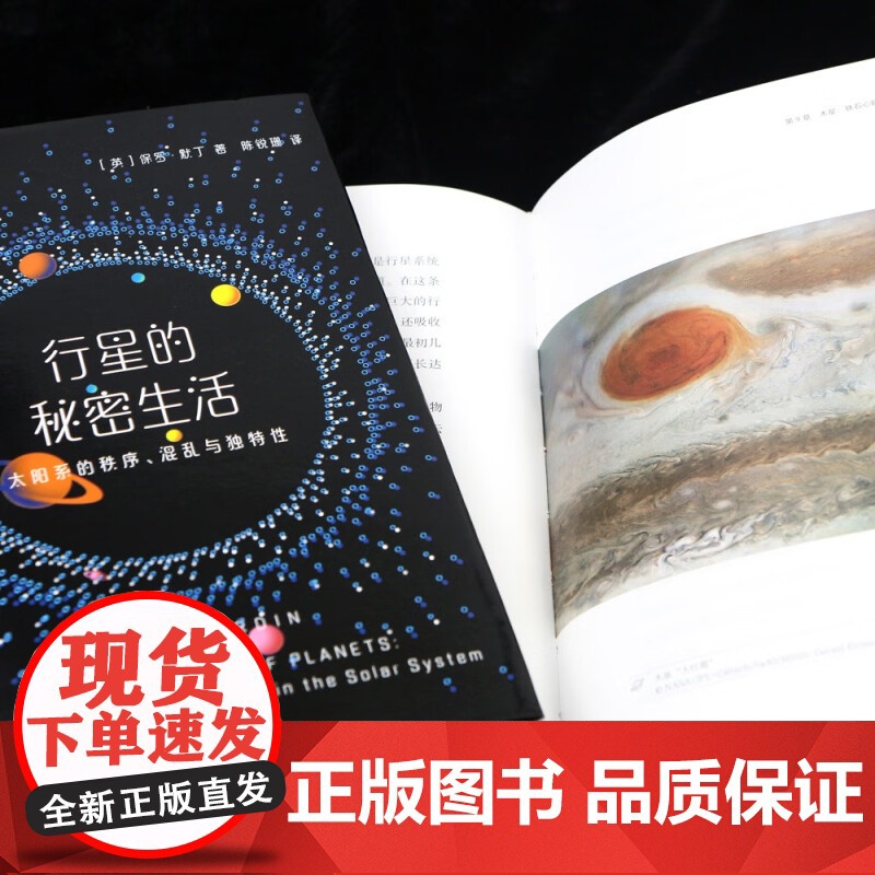 行星的秘密生活 太阳系的秩序 混乱与独特性 保罗·默丁 著 太阳系秘密全解析 全面介绍太阳系行星 卫星和我们的一切 科普高清大图