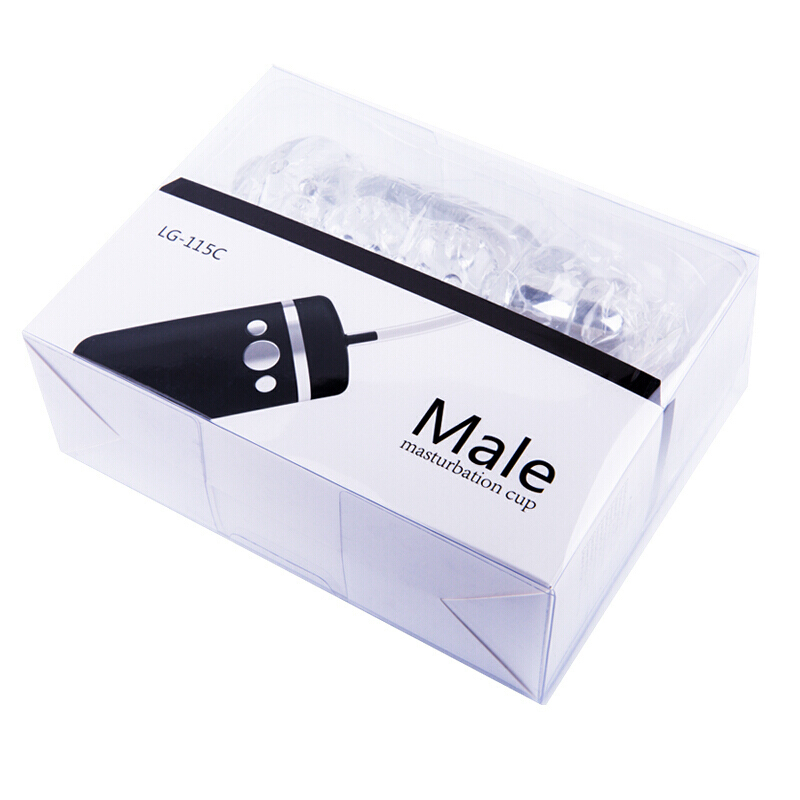 Luoge 罗格 男用飞机杯全自动吸蠕动器 电动夹吸情趣性用品遥控 飞机杯+赠礼品包 黑/透明电池款高清大图