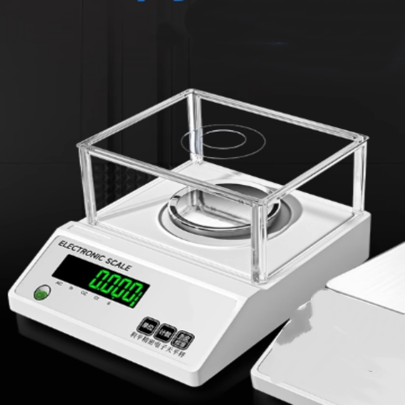 克重称克电子秤 0.01克精度,3000克+砝码/防风罩 维保1年 货期2周高清大图