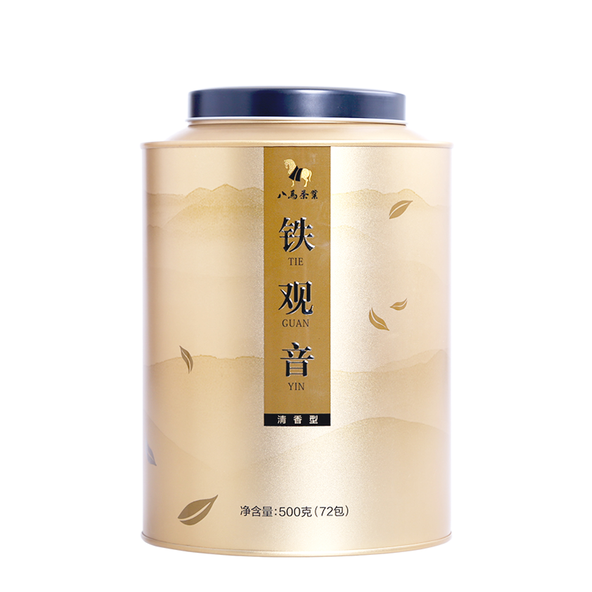 八马茶叶 正宗安溪原产铁观音清香型铁观音茶叶乌龙茶大罐装500g
