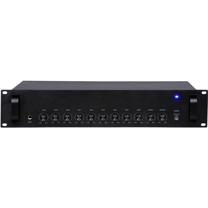 RATTOP雷拓 PH-3206 前置放大器(5路话筒输入,3路信号线路输入,2路紧急线路输入)