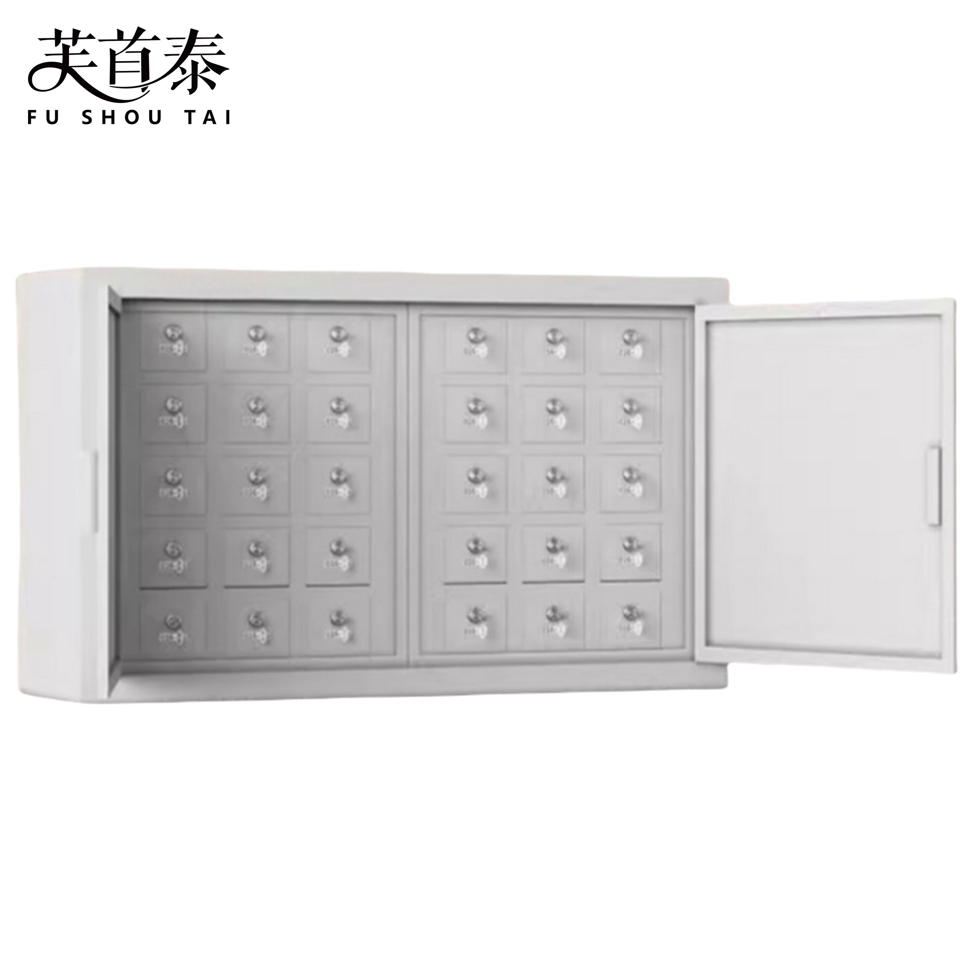 芙首泰手机屏蔽柜落地款30格780*210*480mm台高清大图