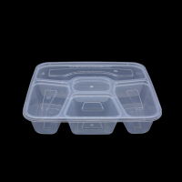 乐创(lecon)商用五格餐盒 LC-GD-WCH01