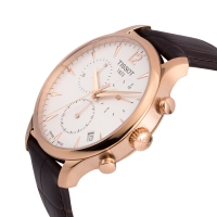 天梭(TISSOT)T063.617.36.037.00 石英表 男士 俊雅系列皮革表带时尚男士腕表 防水 质保两年