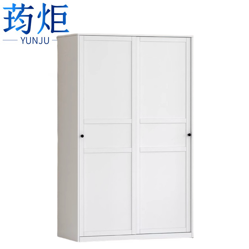 钢制白色衣柜高清大图