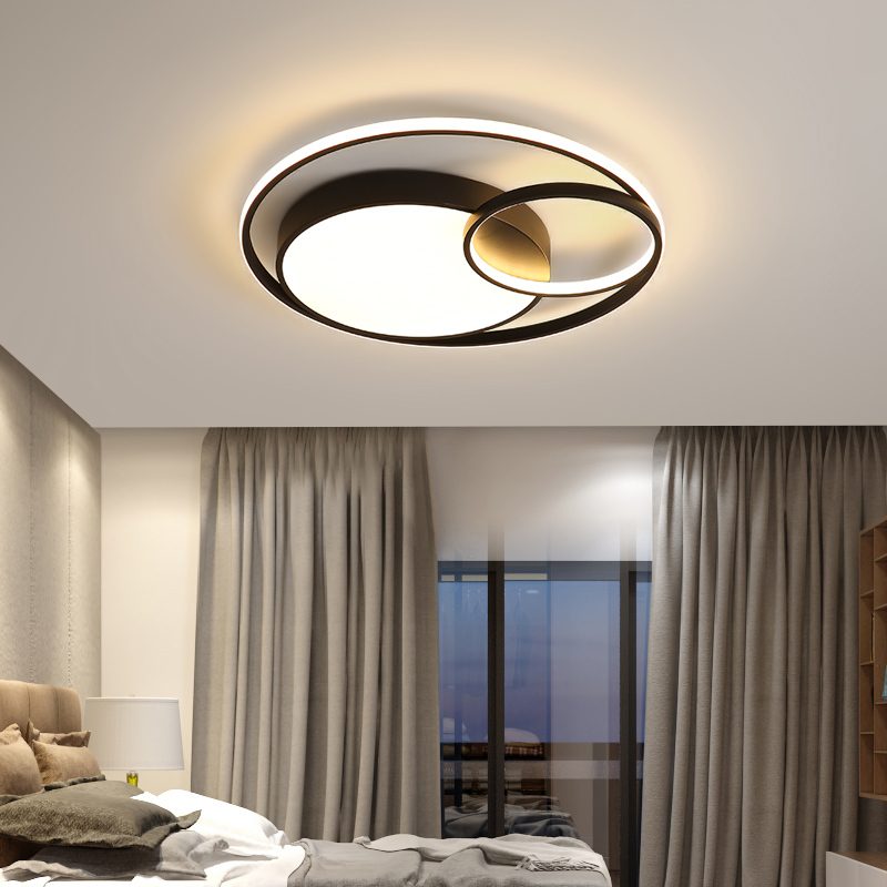 客厅灯家用超亮闪电客现代简约房间灯卧室灯成套灯具套餐组合吸顶灯