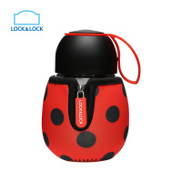 乐扣乐扣(lock&lock)玻璃水杯 LLG652 耐热玻璃 (390ml) 昆虫系列 不保温