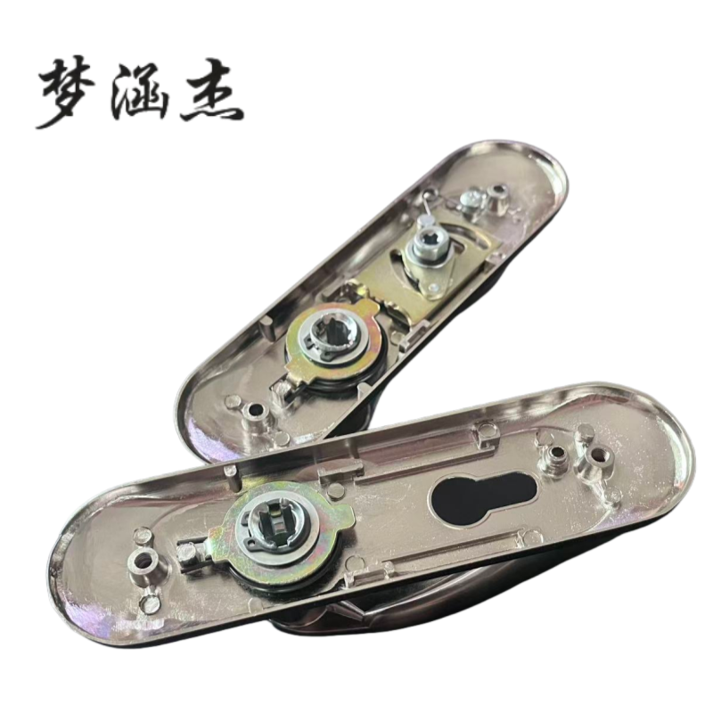 梦涵杰 门锁 A0202 孔距125 把高清大图