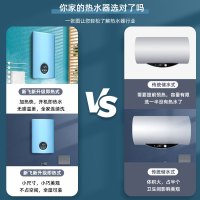 新飞 即热式电热水器 家用浴室卫生间 免储水速热恒温洗澡机 DSK2-60A 蓝色 上门安装