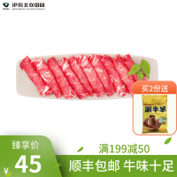 【2份赠火锅料】伊泰北牧田园 牛肉卷肥牛卷切片新鲜冷冻500g 冰鲜肉类火锅食材 内蒙古草原散养生鲜牛肉