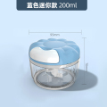 家用蒜泥器手动打捣蒜泥神器切压蒜末搅大蒜搅碎机拉蒜蓉小手拉式1 【2刀片】【200ML】