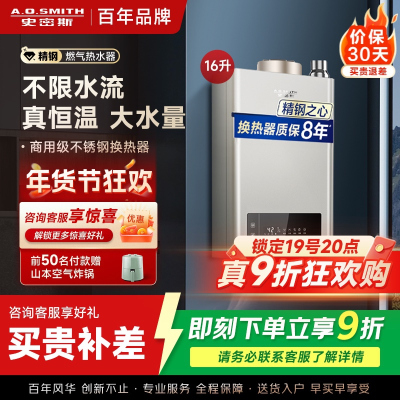 A.O.史密斯燃气热水器JSQ31-MN5
