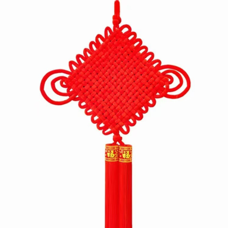编织绒布中国结 1.5线8盘中国结高清大图