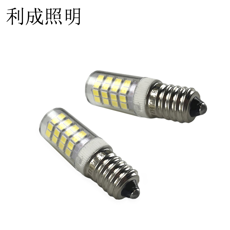 利成照明E14 LED灯泡 陶瓷灯 AC/DC110V-220V 8W 个