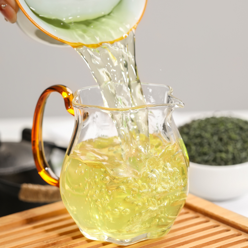 茗日红 高山云雾绿茶 新茶上市 明前浓香型绿茶茶叶 散装罐装250g