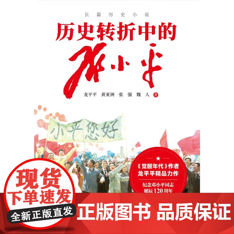 历史转折中的邓小平 龙平平等 著 政治高清大图
