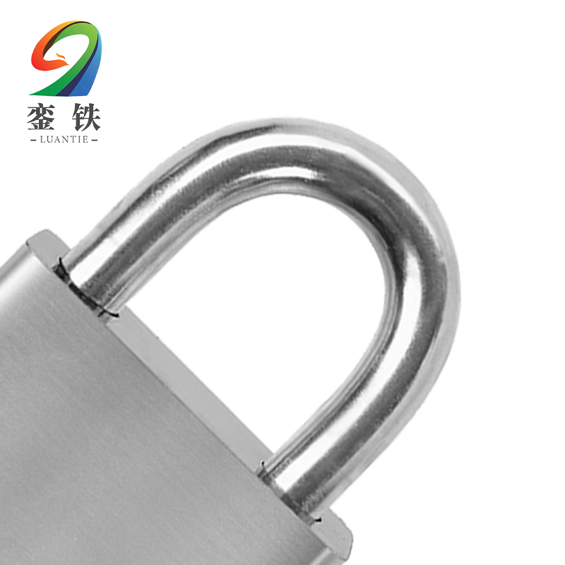 銮铁304不锈钢挂锁30短梁(通开)把高清大图
