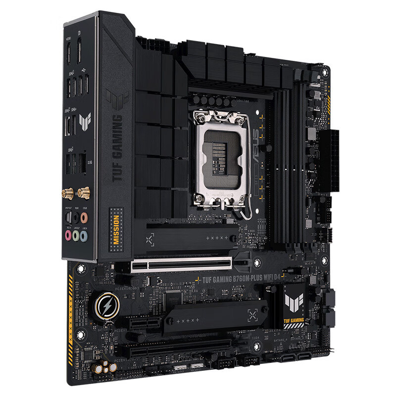华硕(ASUS)TUF GAMING B760M-PLUS WIFI D4+英特尔 i5-13600K 主板套装