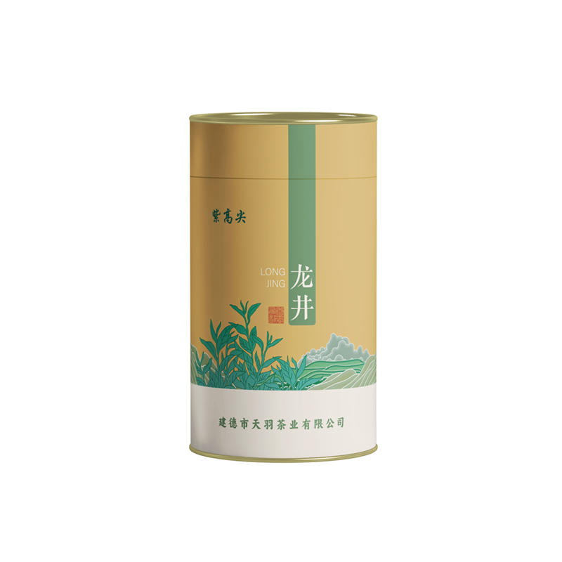 紫高尖龙井茶特级250g罐(高系列)高清大图