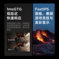 联想(Lenovo)拯救者R24e 23.8英寸FHD IPS原生180Hz刷新率升降旋转 1MsGTG 双接口 99% sRGB 电竞显示器