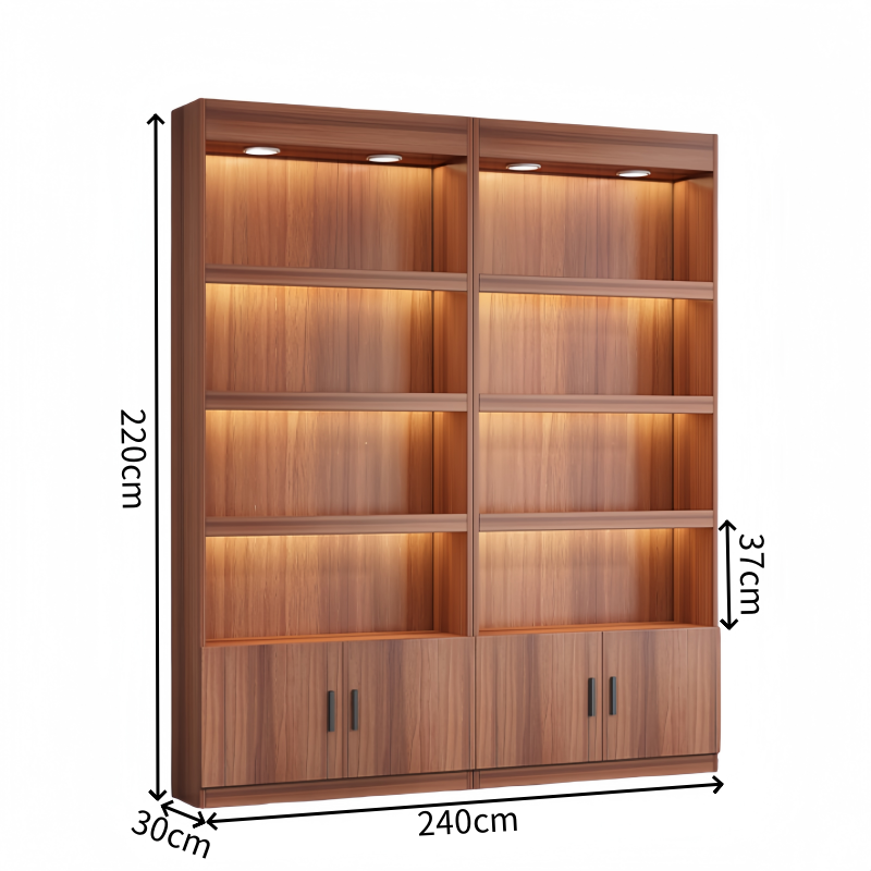 锁匠 书柜240*30*220cm台高清大图