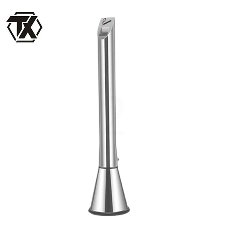 铁迅立式烟灰柱M87 个 砂钢色移动配重款高清大图