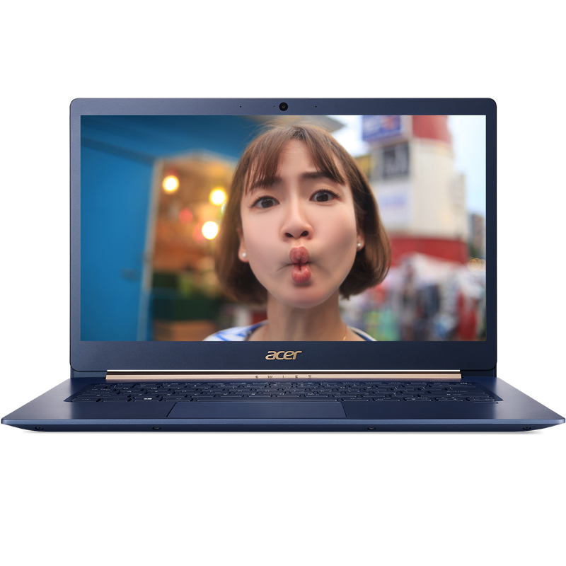宏碁(Acer)蜂鸟Swift5 14.0英寸轻薄本电脑SF514(i5-8250U 8G 256GB 指纹识别 IPS 蓝色)