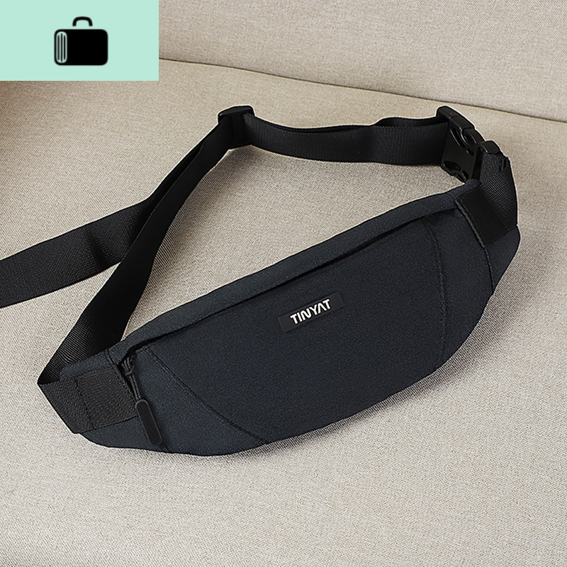 手机腰包男潮牌时尚大容量多功能斜挎包户外运动迷你单肩小胸包男new