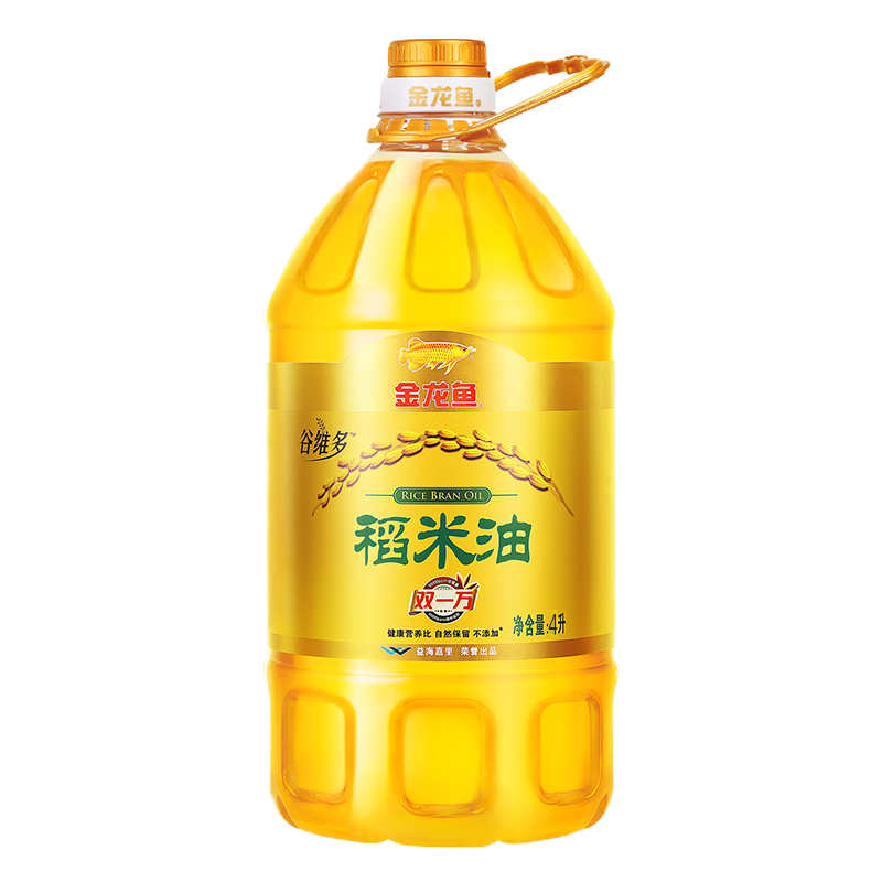 金龙鱼双一万稻米油4L