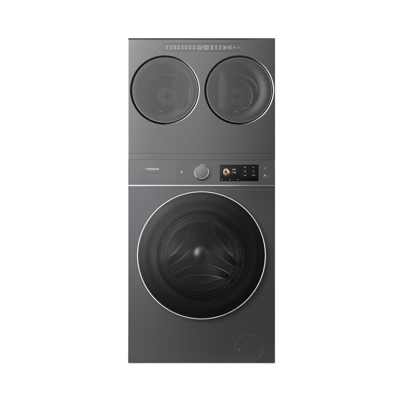 海信(Hisense)璀璨棉花糖三筒E8Q 全家筒 4合1热泵洗烘活水健康自由组合0手洗 以旧换新国家补贴