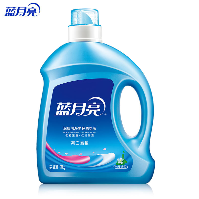 蓝月亮洗衣液亮白增艳3kg