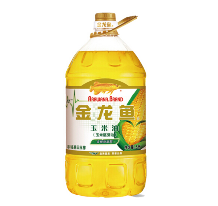 CCSM 金龙鱼 非转基因压榨玉米油 5L(起订量100,单拍不发)