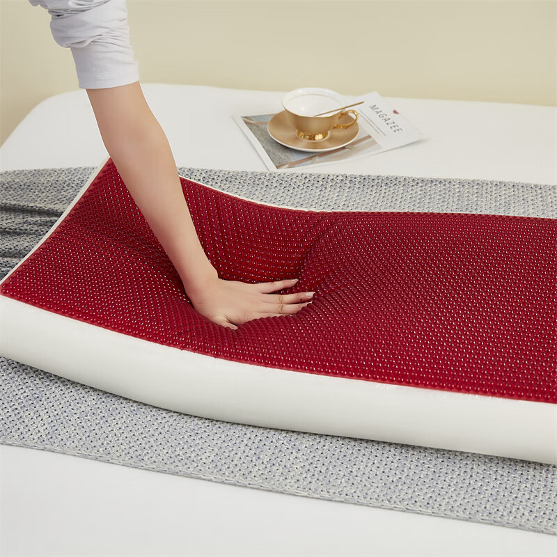 唐纳家纺 红石榴凝胶枕40*70*8CM TN-PC24032高清大图