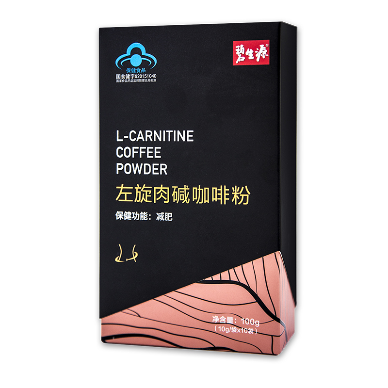 碧生源左旋肉碱咖啡粉 10g*10袋/盒
