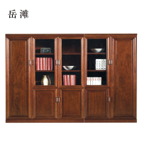 岳滩办公室背景柜文件柜木质书柜储物柜2250*420*2000mm[工厂现做 七天内发货]