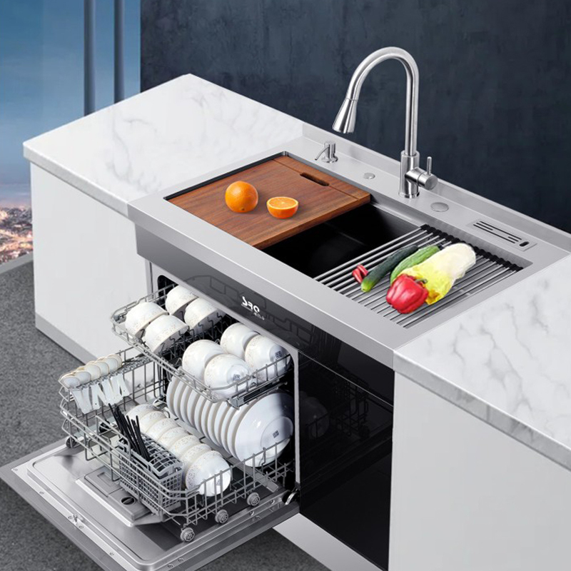 速热奇srq-s8集成水槽洗碗机90厘米宽旗舰款