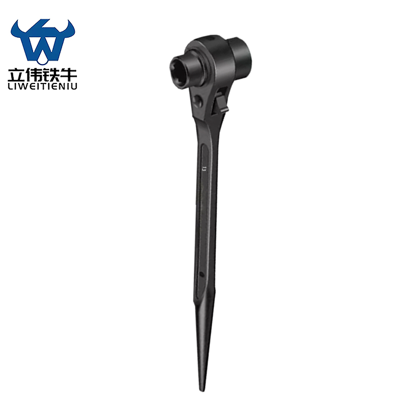 立伟铁牛尖尾棘轮扳手13×16mm/把高清大图
