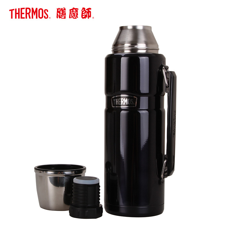 【膳魔师旗舰店】实惠爆款 高性价比 膳魔师保温瓶 SK2010MB 深蓝色 原装杯盖 1200ML大容量 长效保温