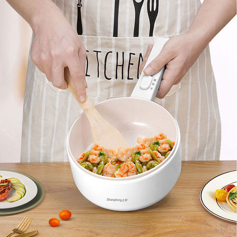 上亨长柄电煮锅SHZH-CFDZG001单层高清大图