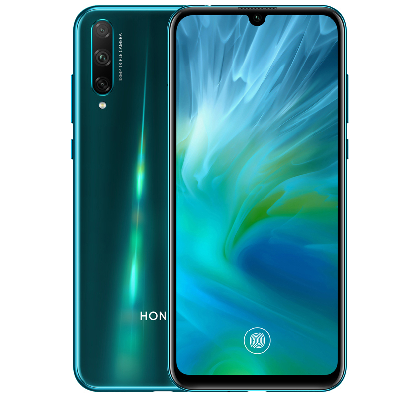 荣耀(honor)20青春版 6GB+64GB 蓝水翡翠 全网通移动联通电信4G AMOLED光学屏幕指纹 4800万超清三摄 4000mAh大电池 全面屏手机