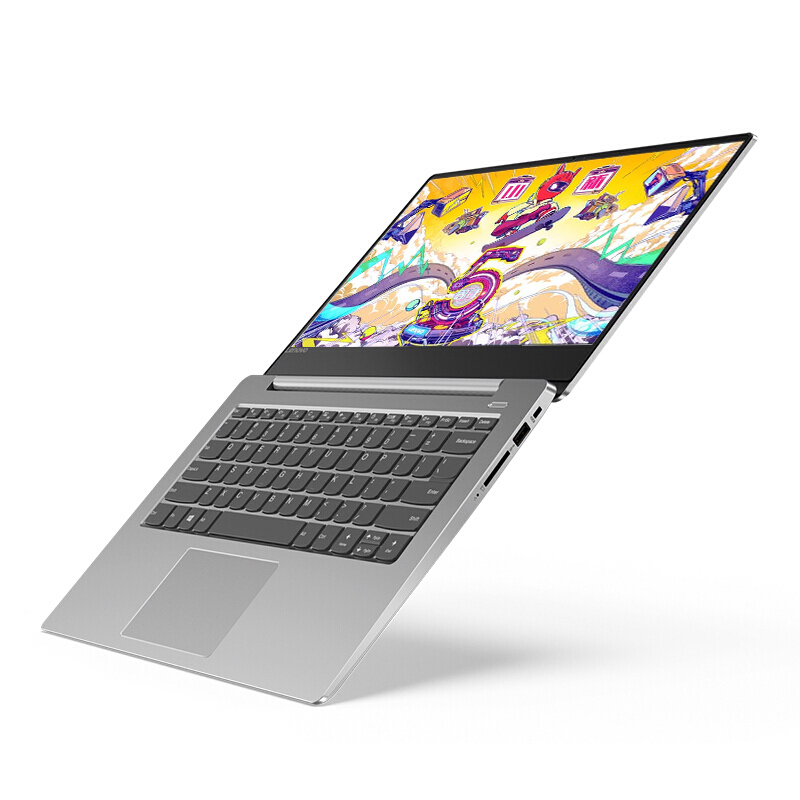 联想(Lenovo)小新潮7000 14英寸轻薄本学生笔记本电脑( i5-8250U 8G 256GB 2G独显 ) 银灰色