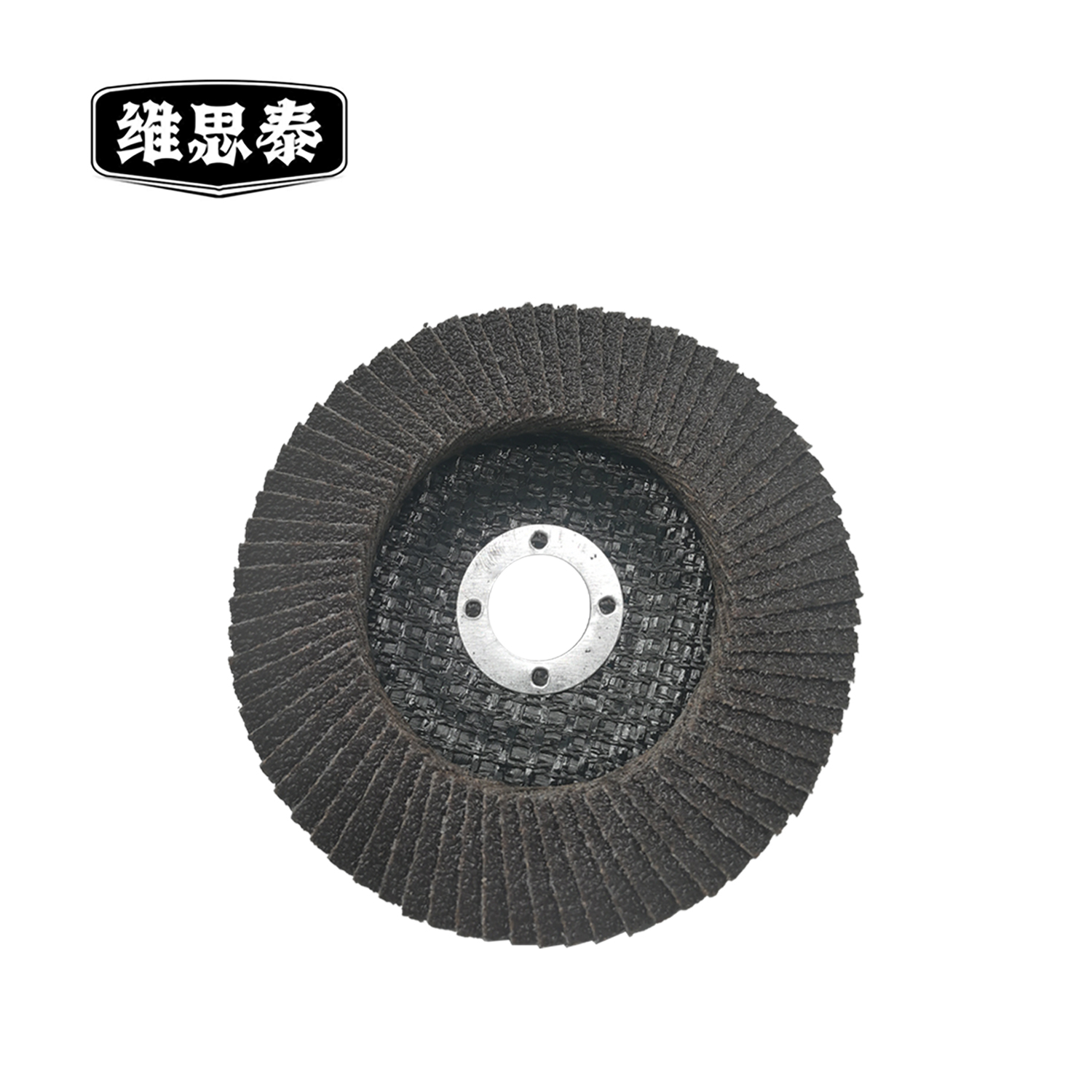 维思泰 角磨机打磨百叶轮 抛光百叶砂轮片 100×16mm个