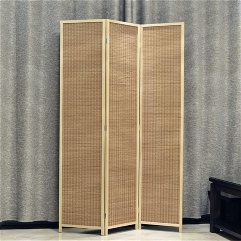 定制屏风隔断折屏中式日式阿斯卡利折叠屏风简约现代室内隔断屏障复古